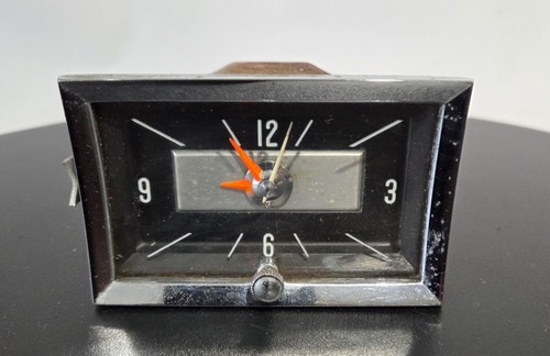 1957 chevrolet dash clock - dash, by