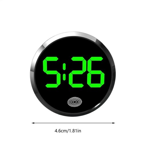 Car dashboard digital clock - dashboard,